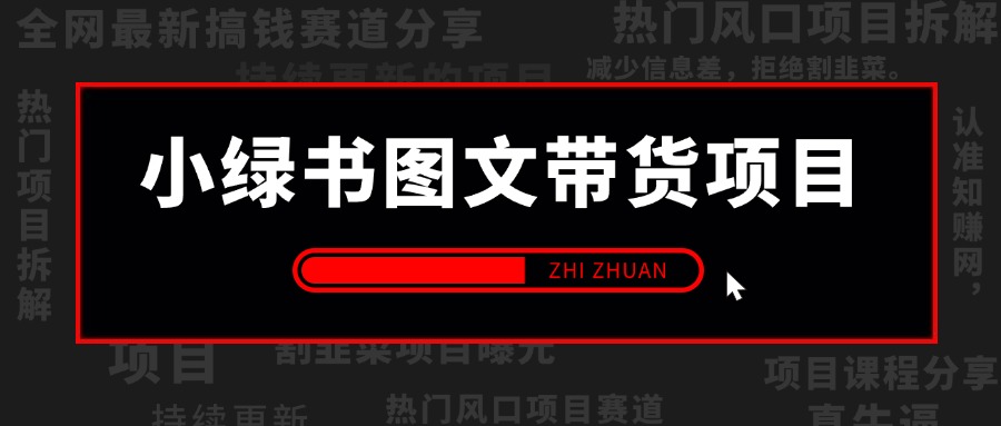 【2024.9.28】小绿书（公众号）图文带货项目，保姆级操作变现指南-网创之家