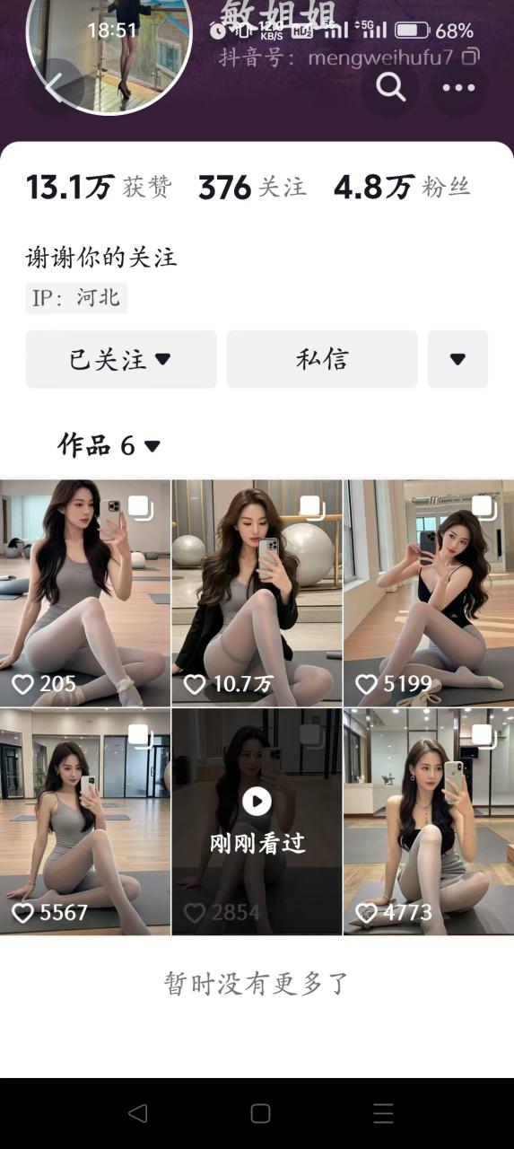 图片[1]-【2024.9.30】收费399的AI生图玩法，6条作品涨五万粉丝-网创之家